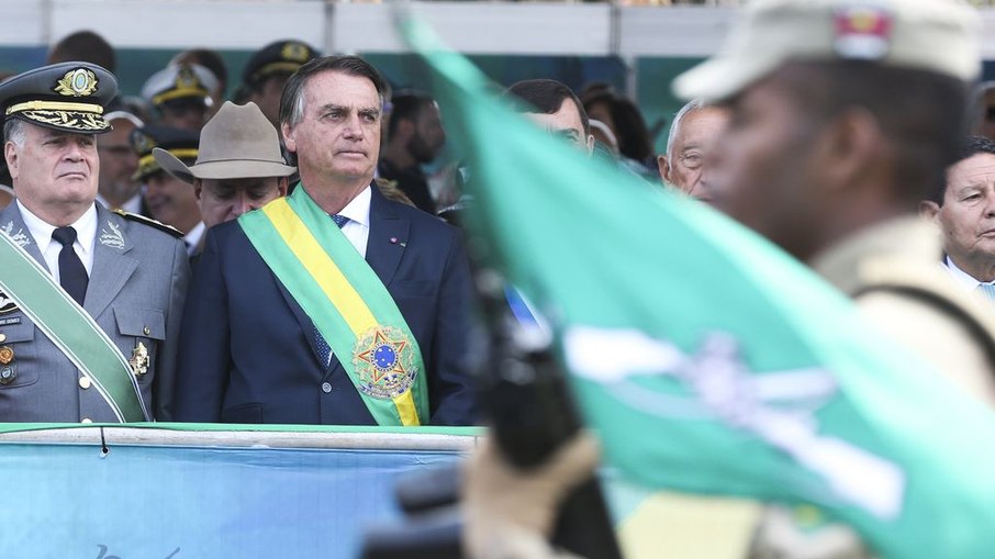 Jair Bolsonaro participou do Desfile cívico-militar de 7 de Setembro de 2022
