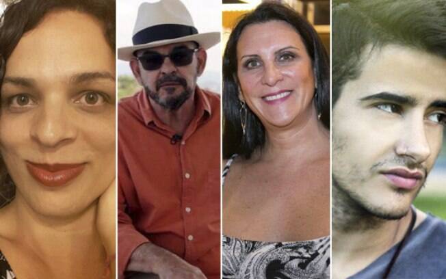 Os autores do livro Vidas Trans: Amara Moira, João W. Nery, Márcia Rocha e T. Brant