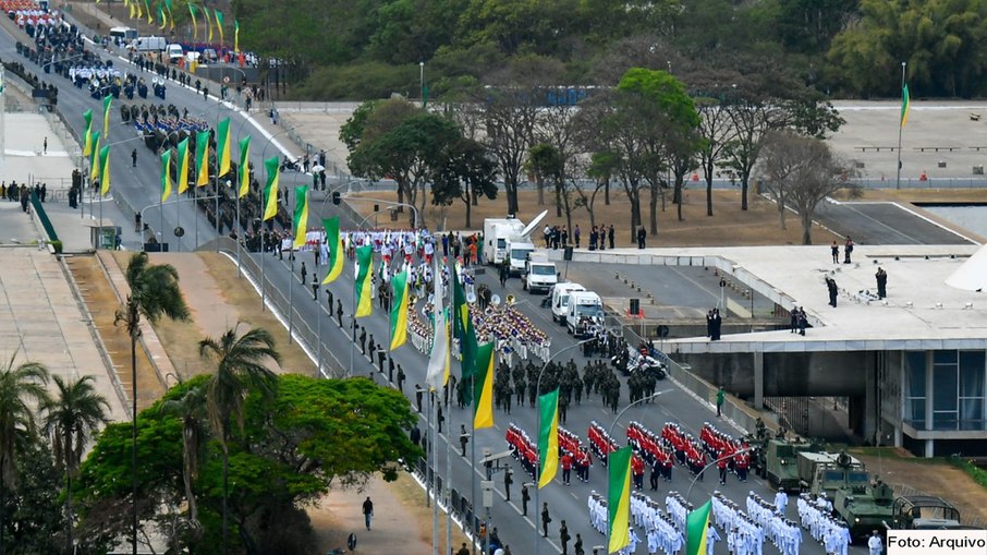 Desfile das celebrações de '7 de Setembro' (Dia da Independência do Brasil)