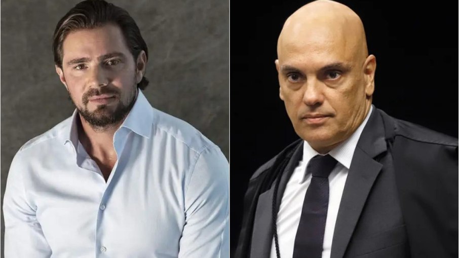 Daniel Vorcaro, dono do banco Master, e Alexandre de Moraes, ministro do STF