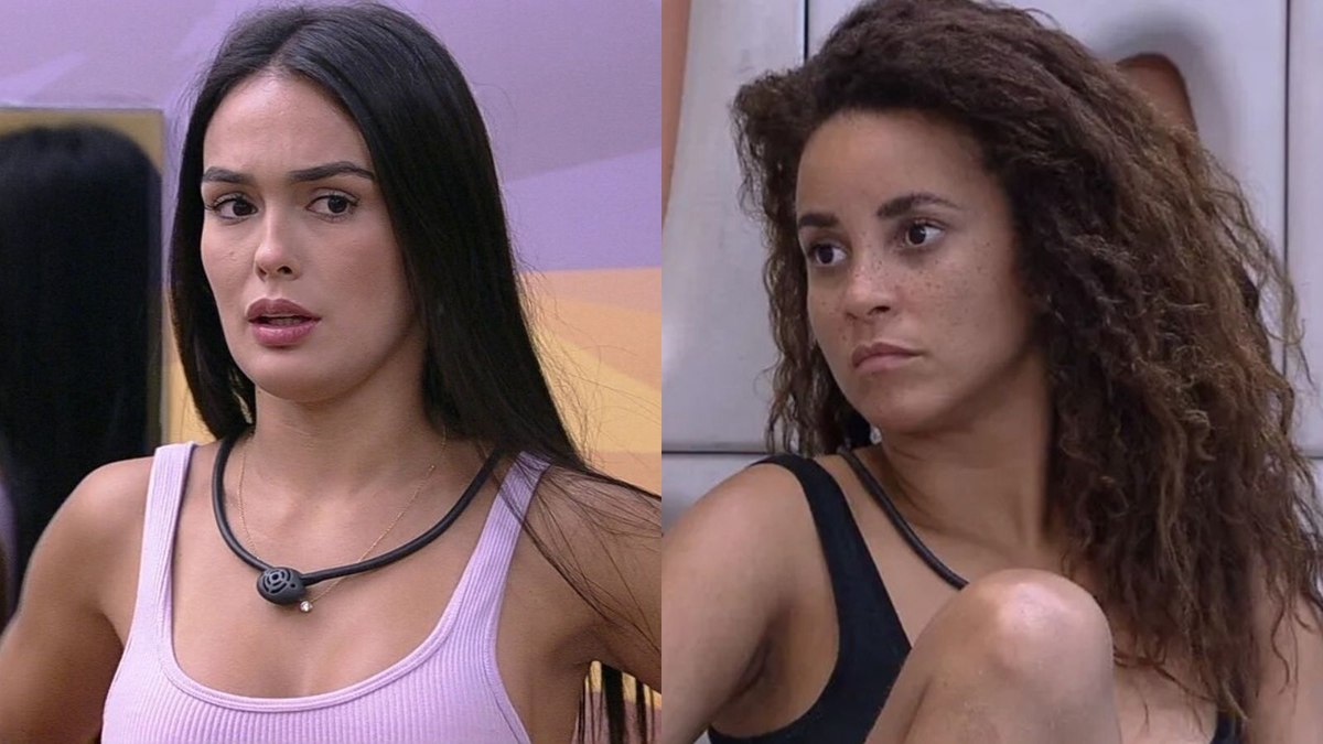 Larissa e Domitila enfrentam paredão com Amanda no 'BBB 23'