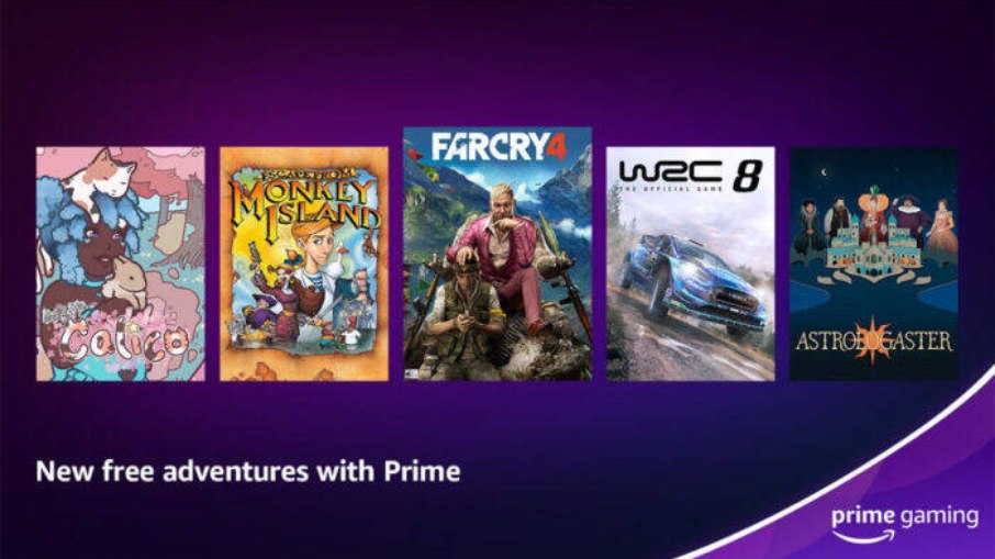 Veja os jogos gratuitos em junho no Prime Gaming