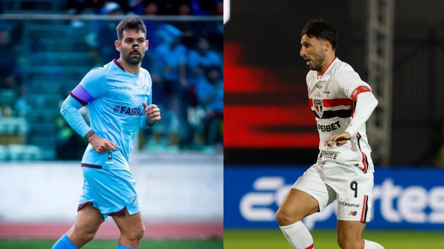 Cauteruccio e Calleri são esperanças de gol de Bolívar e São Paulo