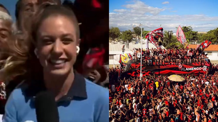 Repórter agredida em AeroFla se pronuncia: "Situação lamentável"