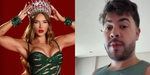 Deboche? Alvaro viraliza imitando samba de Virginia