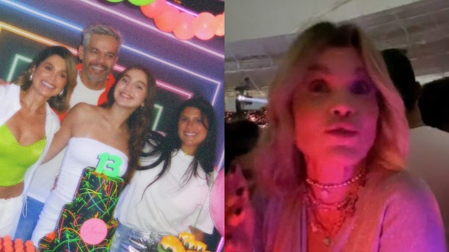 Flávia Alessandra perde as filhas na pista do show de Taylor Swift e viraliza