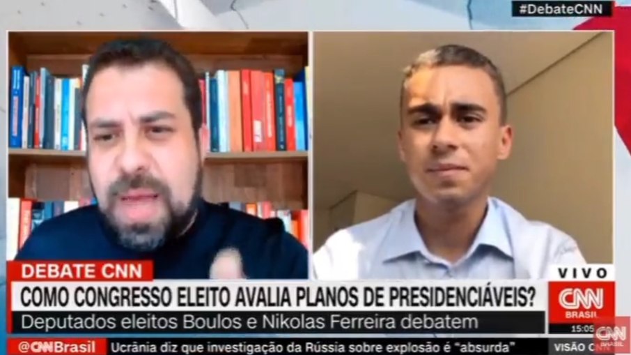 Boulos debateu com Nikolas Ferreira