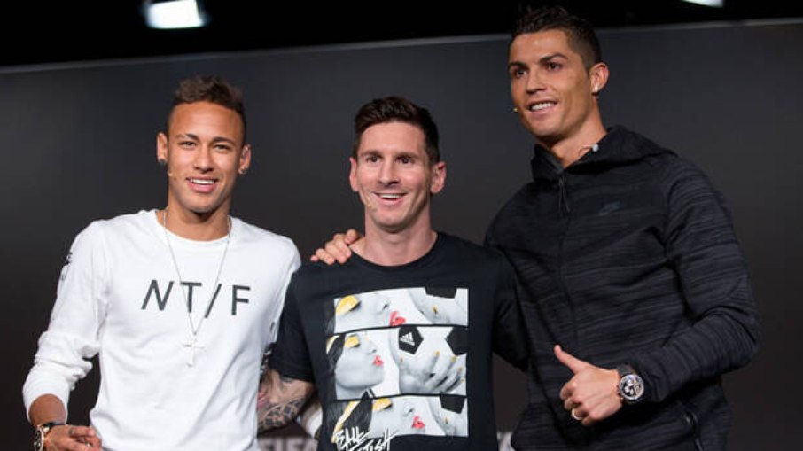 Neymar, Messi e CR7