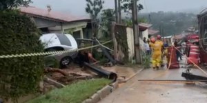 VÍDEO: caixa d'água da Sabesp rompe e deixa um morto em SP