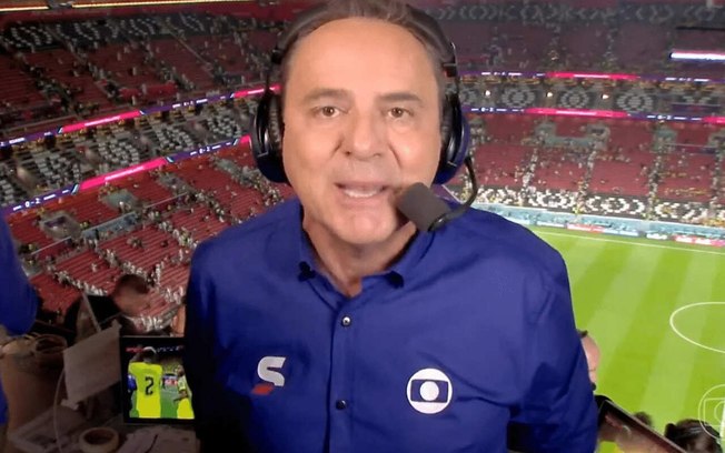 Luis Roberto retorna às transmissões nesta quarta-feira