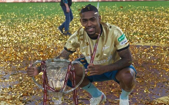 Malcom com a taça