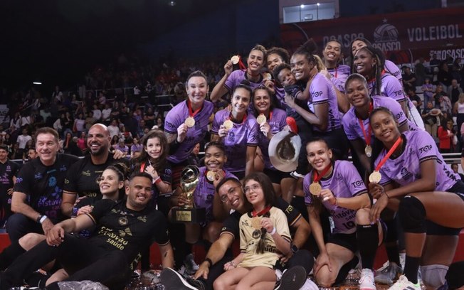 Osasco vence o Pinheiros e é campeão paulista de vôlei pela 17ª