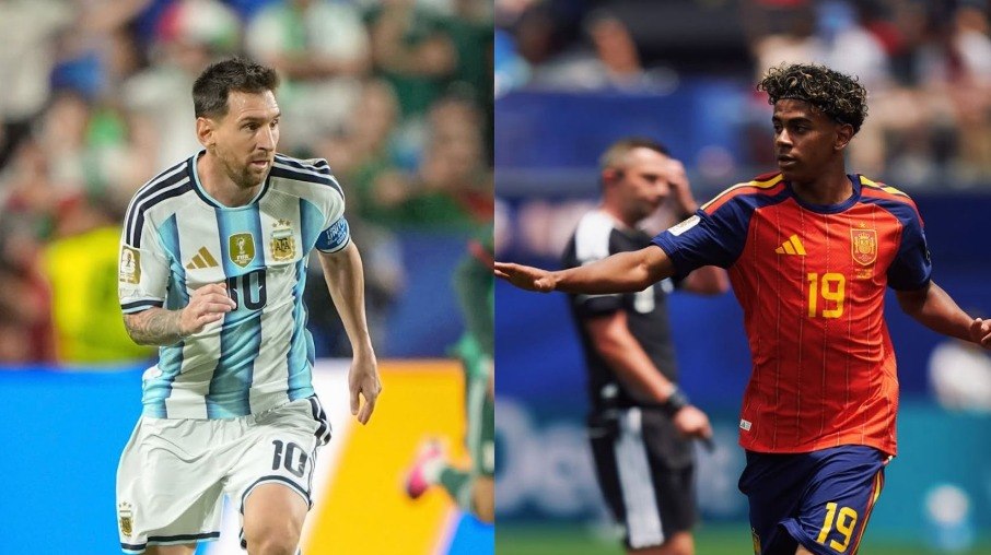 Messi e Yamal fazem encontro de gerações na final da Copa de 2026 Messi e Yamal fazem encontro de gerações na final da Copa de 2026