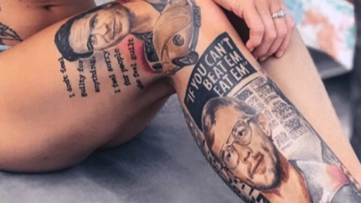 Australiana investe mais de R$ 10 mil em tatuagens sobre serial killers  famosos | Mundo Insólito | iG