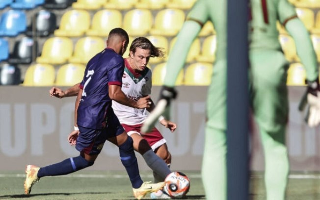 Canobbio teve boa movimentação, mas não fez o Fluminense tirar o zero do placar Canobbio teve boa movimentação, mas não fez o Fluminense tirar o zero do placar