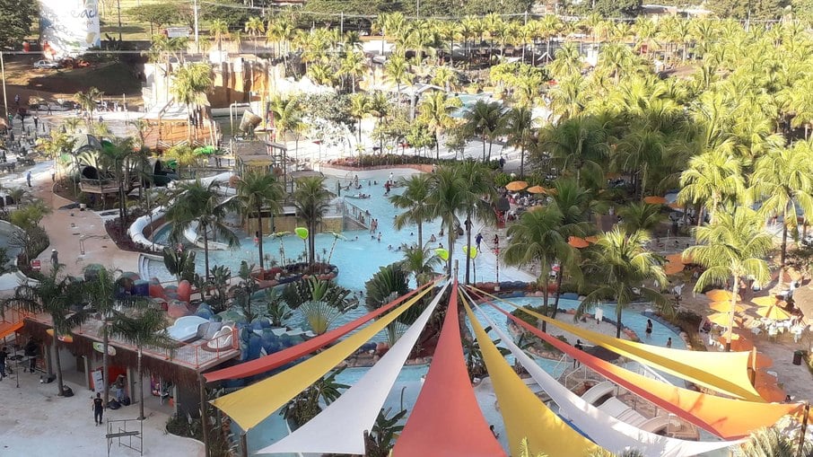 Hot Beach Olímpia inaugura maior área infantil da América Latina