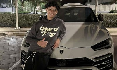Filho de Cristiano Ronaldo ganha Lamborghini Urus S de R$ 1,6 mi