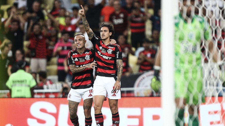 Com dois de Pedro, Flamengo faz 6 a 0 sobre o Juventude Com dois de Pedro, Flamengo faz 6 a 0 sobre o Juventude