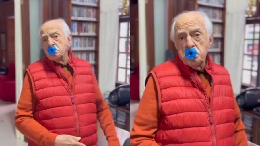 Ary Fontoura ironiza moda da chupeta para adultos