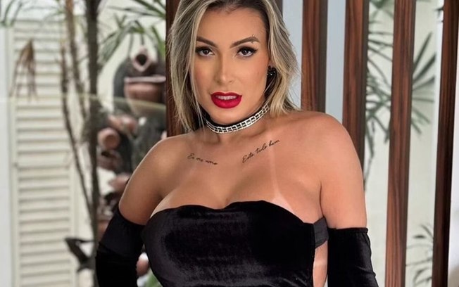 Andressa Urach revelou que teve uma relação com Neymar