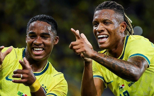 Endrick e Danilo Santos tem atuações opostas no amistoso