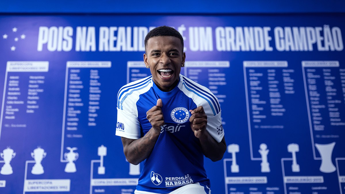 Keny Arroyo foi anunciado pelo Cruzeiro nesta terça-feira Keny Arroyo foi anunciado pelo Cruzeiro nesta terça-feira