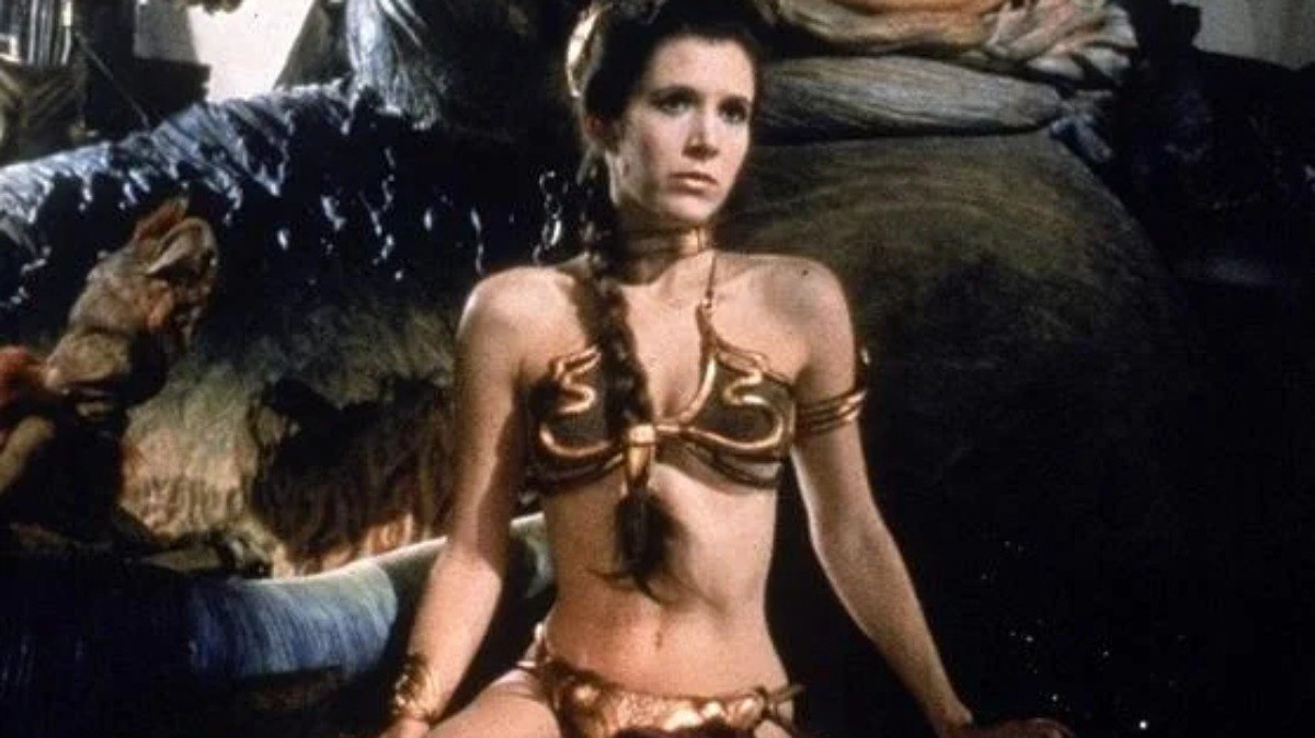 Biquíni dourado da Princesa Leia, de ‘Star Wars’ é leiloado por quase R$ 1 milhão