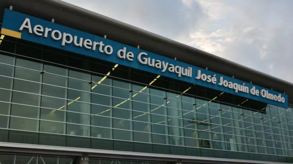 O Aeroporto de Guayaquil, no Equador