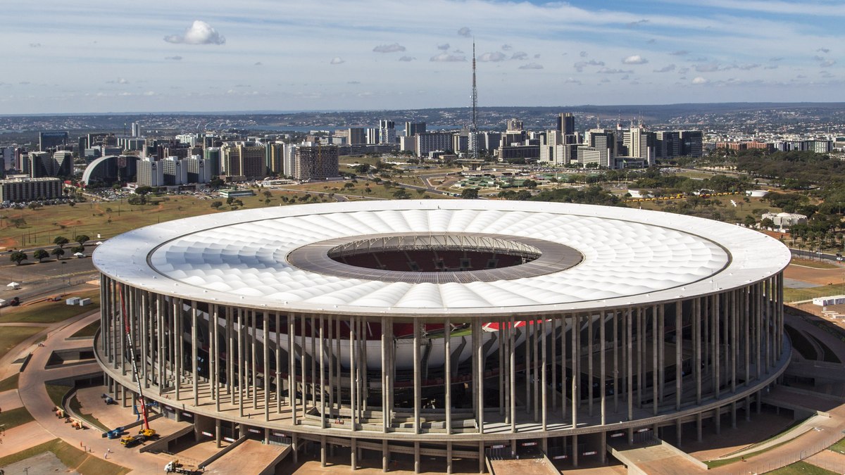 Estádio Mané Garrincha pode sediar a decisão da Libertadores em 2025 Estádio Mané Garrincha pode sediar a decisão da Libertadores em 2025