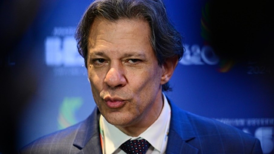 O ministro da Fazenda, Fernando Haddad, na reunião do G20 no Rio de Janeiro, em 25 de julho de 2024