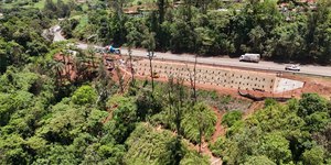 BR-040 terá interdição parcial para obra de contenção