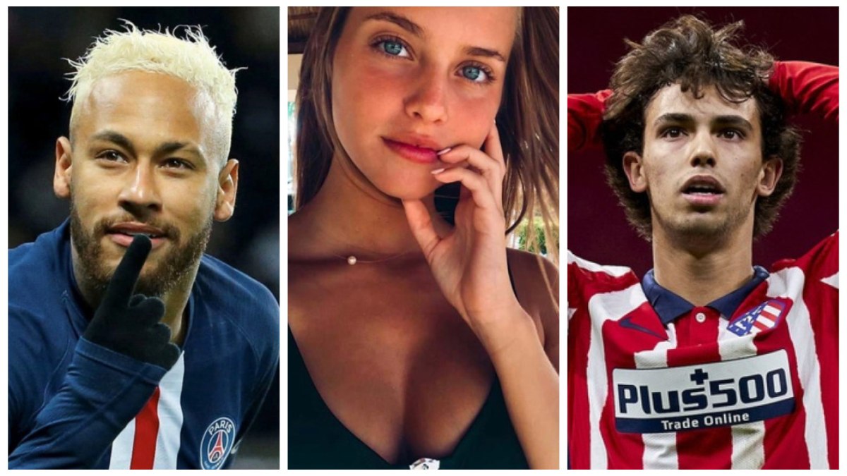 Neymar follows Joao Felix’s girlfriend and raises controversy, and she talks