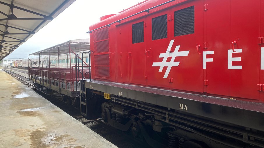 Estação Central de Cruzeiro, ponto de partida do Expresso da Mantiqueira