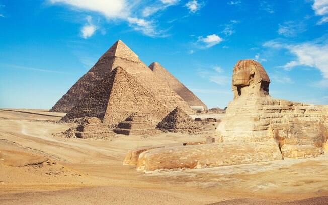 No Egito, Mello recomenda navegar no Rio Nilo e conhecer as pirâmides 