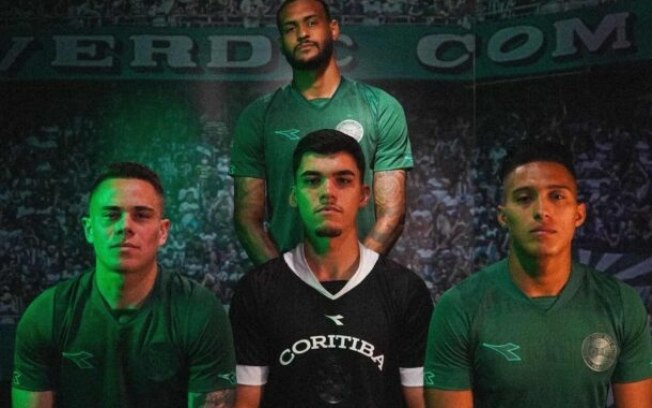 Coritiba lança novo terceiro uniforme Coritiba lança novo terceiro uniforme