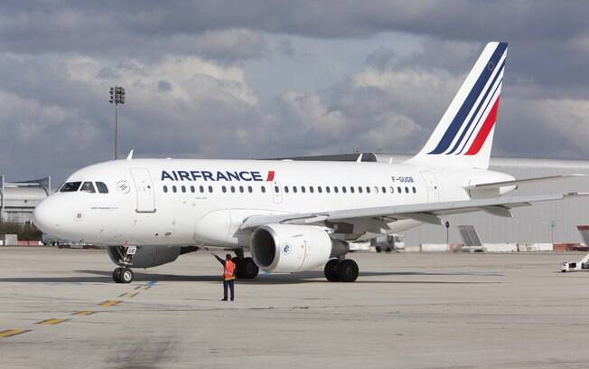 Airbus usado pela Air France:  subsídios dados ã fabricante de aviões pela União Europeia geraram sanções