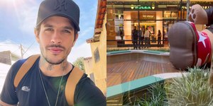 Campeão do BBB "sobrevive" a tiroteio em Shopping