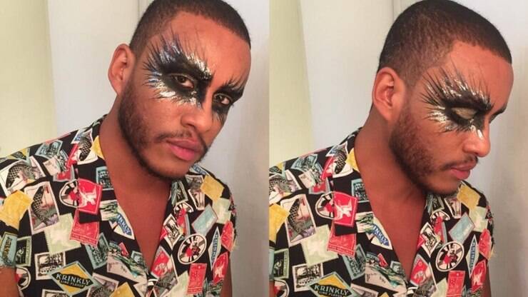 Maquiagens e fantasias masculinas de carnaval