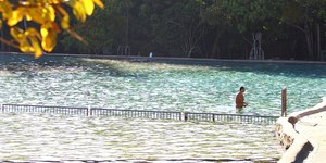 ICMBio interdita piscinas de água mineral do Parna Brasília
