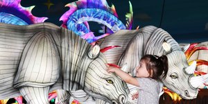 Festa de Natal em Blumenau (SC): um show de luzes para o público