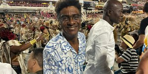 Hélio de la Peña vive emoções no primeiro dia do Grupo Especial