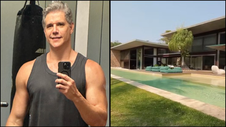 Marcio Garcia está desesperado tentando vender sua mansão