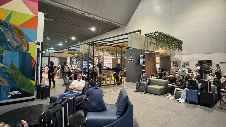 Sala VIP da Amex em Guarulhos foi fechada no começo de 2025