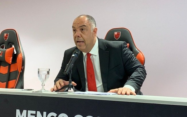 Marcos Braz usou as dependências do Flamengo para se explicar sobre o caso