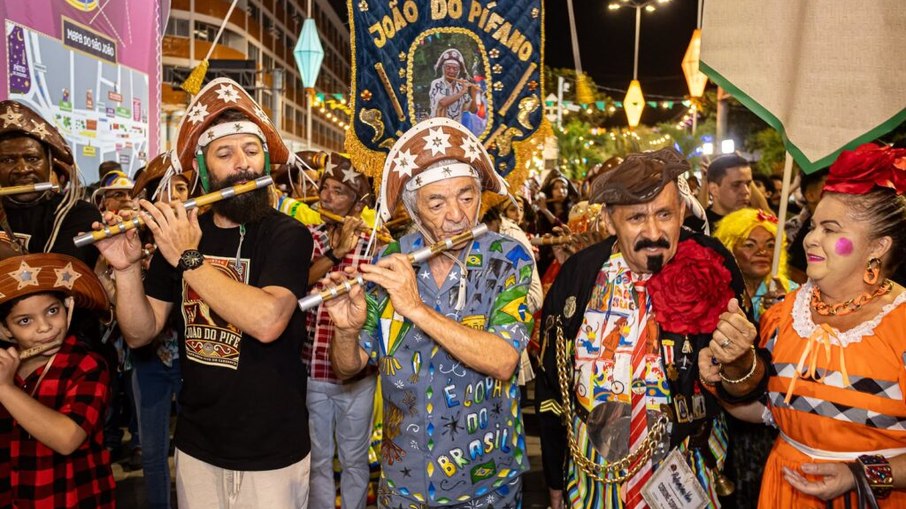 Cortejo de Pífanos no São João de Caruaru (PE)