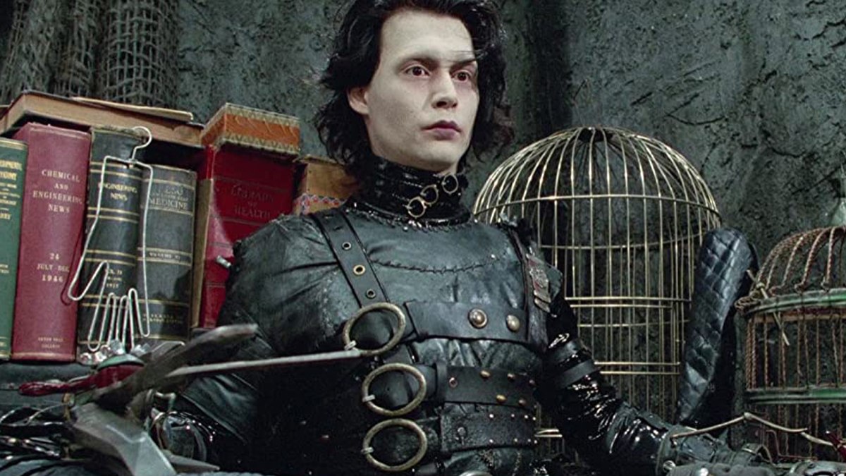 Johnny Depp em Edward Mãos de Tesoura