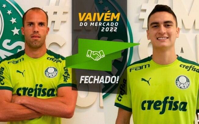Palmeiras oficializa dupla: saiba as contratações, saídas e sondagens do clube para 2022