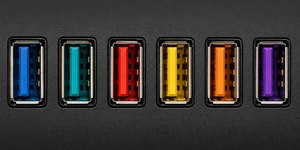 O segredo das cores de  USB que fabricantes não explicam