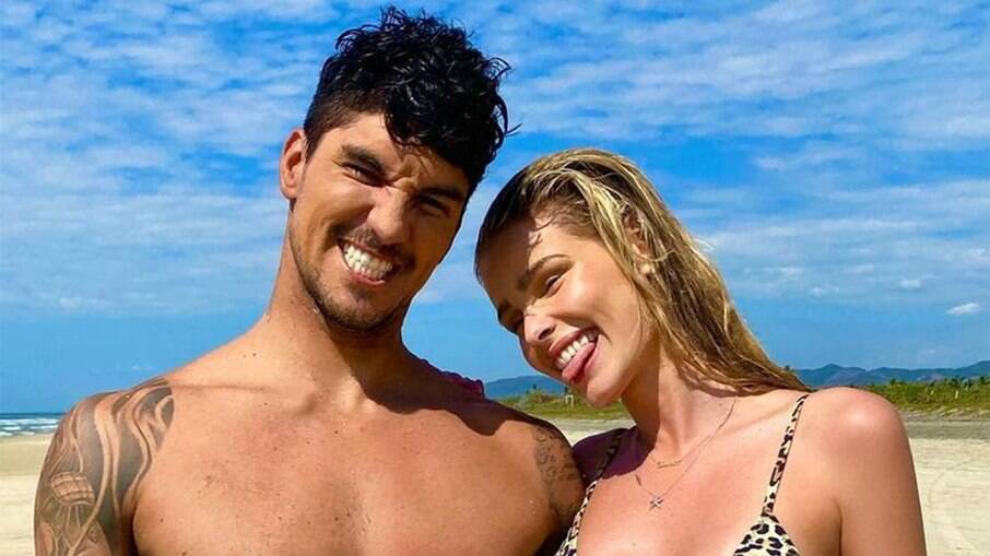 Yasmin Brunet e Gabriel Medina