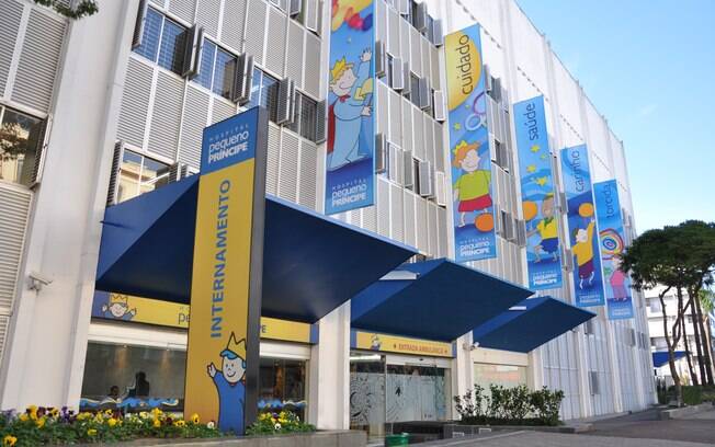 O hospital pediátrico Pequeno Príncipe é o maior do Brasil O hospital pediátrico Pequeno Príncipe é o maior do Brasil